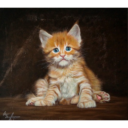 Кошки в картинах 31